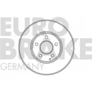 Тормозной диск EUROBRAKE 5815203381 AA12I 0V T159WA 3938883