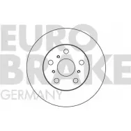 Тормозной диск EUROBRAKE T1ZYPN 5815204516 3939308 HLUR1 CQ