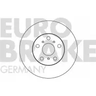 Тормозной диск EUROBRAKE V5V4X 0LC TG 3939342 5815204538