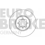 Тормозной диск EUROBRAKE 5815204568 T3 QN9 3939369 K0T1IJW