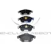 Тормозные колодки, дисковые, комплект MDR 84335 73203844 3953285 MFP-2011 EG7NS