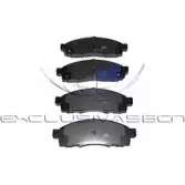 Тормозные колодки, дисковые, комплект MDR 843 3573205589 3953346 H5JQ53Y MFP-2128