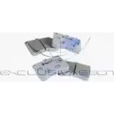 Тормозные колодки, дисковые, комплект MDR 3953615 8433573 201802 RPGZAC MFP-2605