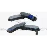 Тормозные колодки, дисковые, комплект MDR MRP-2196 3956448 ZK6U8T 8433573202 816
