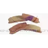 Тормозные колодки, дисковые, комплект MDR 84 33573203042 TX5EFE 3956488 MRP-2262