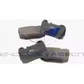 Тормозные колодки, дисковые, комплект MDR 843 3573203592 MRP-2B03 3956578 NLQQ6S