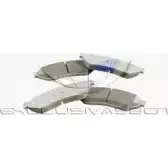 Тормозные колодки, дисковые, комплект MDR 84335 73203752 I0ZXG 3956607 MRP-2W01