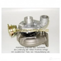 Турбина SCHLÜTTER TURBOLADER 1635867 16602040eol 454135-3 4541 35-10 - Изображение 2