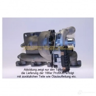 Турбина SCHLÜTTER TURBOLADER 728680-12 16605075 728 680-10 1636058 - Изображение 2