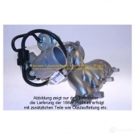 Турбина SCHLÜTTER TURBOLADER 16601065 53049880033 530 49700033 1635645 - Изображение 2