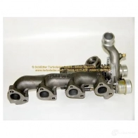 Турбина SCHLÜTTER TURBOLADER 1636284 17200420rb 452244-5005S 452244- 5 - Изображение 2