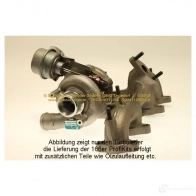 Турбина SCHLÜTTER TURBOLADER 1636004 54 399700006 54399700017 16603070 - Изображение 2