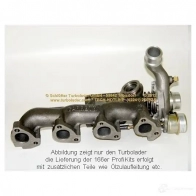 Турбина SCHLÜTTER TURBOLADER 1423422150 452 244-5 16607010eol 452244-5005S - Изображение 2