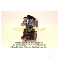 Турбина SCHLÜTTER TURBOLADER 1636121 16607040 54 359700001 54359700007 - Изображение 4