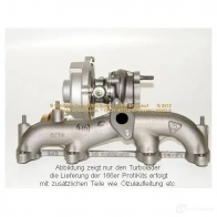 Турбина SCHLÜTTER TURBOLADER 53039880036 1635336 53039 700036 16600020rb - Изображение 9