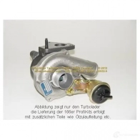 Турбина SCHLÜTTER TURBOLADER 1636180 5435 9700002 16609170 54359880002 - Изображение 3