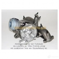 Турбина SCHLÜTTER TURBOLADER 17205181eol 454232-5011S 454232- 2 1424502337 - Изображение 2