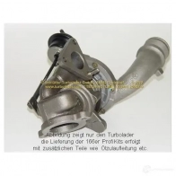 Турбина SCHLÜTTER TURBOLADER 16609070 1636162 4541650001 454165- 1 - Изображение 3