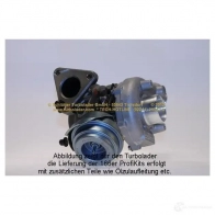 Турбина SCHLÜTTER TURBOLADER 1635532 16600640eol 454231-3 4 54231-1 - Изображение 3