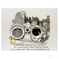 Турбина SCHLÜTTER TURBOLADER 16601090 53049 700020 53049880020 1635656 - Изображение 4