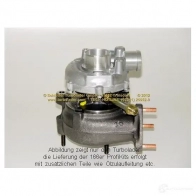 Турбина SCHLÜTTER TURBOLADER 70 1855-2 701855-5006S 1635344 16600060eol - Изображение 2