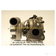 Турбина SCHLÜTTER TURBOLADER 4 NUIV Opel Astra (H) 3 Универсал 1.7 CDTI (L35) 101 л.с. 2004 – 2010 pro00365 4044578736004