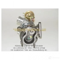Турбина SCHLÜTTER TURBOLADER 1635511 454159-2 16600580 454159- 1 - Изображение 4