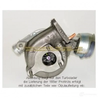 Турбина SCHLÜTTER TURBOLADER 454231-3 16600640 1635531 45 4231-1 - Изображение 3