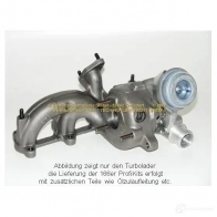 Турбина SCHLÜTTER TURBOLADER 1635796 16601565 768331-2 768331 -1 - Изображение 4