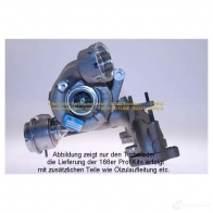 Турбина SCHLÜTTER TURBOLADER 54 399700071 16602790 1635972 54399880071 - Изображение 2
