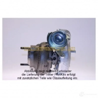 Турбина SCHLÜTTER TURBOLADER 725364-18 72 5364-12 16609295 1636198 - Изображение 3