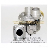 Турбина SCHLÜTTER TURBOLADER 454205-5006S 4542 05-1 1635874 16602090eol - Изображение 4