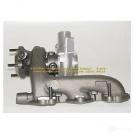 Турбина SCHLÜTTER TURBOLADER 452194-5001S 45219 4-1 1636274 17200360 - Изображение 2