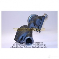 Турбина SCHLÜTTER TURBOLADER 16609375 1636213 49135-06015 49 135-06010 - Изображение 4