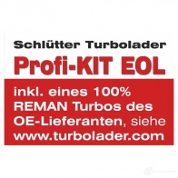 Турбина SCHLÜTTER TURBOLADER Audi Q5 (8RB) 1 Кроссовер 2.0 Tdi Quattro 163 л.с. 2008 – наст. время 53039700138 16608035eol 5303970 0131