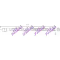 Тормозной шланг BROVEX-NELSON N9EP W 3971056 H0MN02G H3631