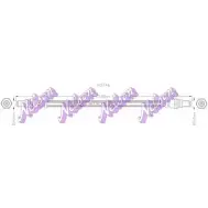 Тормозной шланг BROVEX-NELSON OU4 IKB 3971069 H3746 TQV8MP