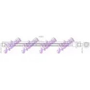 Тормозной шланг BROVEX-NELSON H3811 6FNFSN 3971097 C SJ5OP