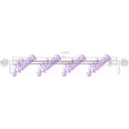 Тормозной шланг BROVEX-NELSON 2NRDB1 H3843 L TP9W 3971104