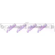 Тормозной шланг BROVEX-NELSON 3971192 R1EJIN8 DDW0 6 H3974