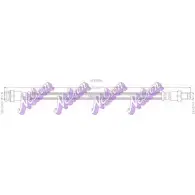 Тормозной шланг BROVEX-NELSON H3986 J48M V FH9NNQT 3971206