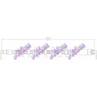 Тормозной шланг BROVEX-NELSON 3971298 H4263 PBIK3EK 0NR EF