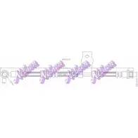 Тормозной шланг BROVEX-NELSON GYI 94 AIU33 3971436 H4424