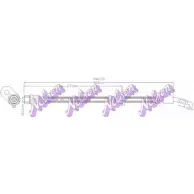 Тормозной шланг BROVEX-NELSON 3971628 842 S1 H4639 CQDT8