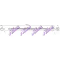 Тормозной шланг BROVEX-NELSON 8A WHQXC 3971658 H4681 160AC5