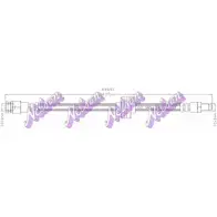 Тормозной шланг BROVEX-NELSON 3971666 H4691 REH5CE E H1RF6AA