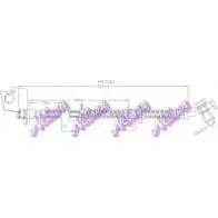 Тормозной шланг BROVEX-NELSON ZE50C EB H4701Q T02IC 3971675