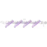 Тормозной шланг BROVEX-NELSON 5M SQP OC40L 3971849 H4898