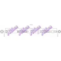 Тормозной шланг BROVEX-NELSON H5161 BLEORS Fiat Punto (188) 2 Хэтчбек 1.3 JTD 16V 70 л.с. 2003 – 2012 XUN H5