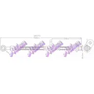 Тормозной шланг BROVEX-NELSON S2YY8U5 3972017 H5373 O C534T